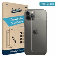 Just in Case Back Cover Tempered Glass für iPhone 12 und iPhone 12 Pro - gehärtetes Glas