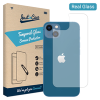 Just in Case Back Cover Tempered Glass für iPhone 14 - gehärtetes Glas