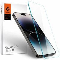 Spigen Glas tR Slim Tempered Glass für iPhone 14 Pro - gehärtetes Glas