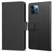 Just in Case Wallet Case für iPhone 12 und iPhone 12 Pro - schwarz