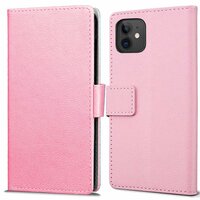 Just in Case Wallet Case für iPhone 12 mini - pink