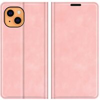 Just in Case Wallet Case Magnetische Hülle für iPhone 13 mini - pink