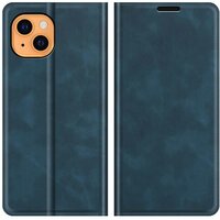 Just in Case Wallet Case Magnetische Hülle für iPhone 13 - blau