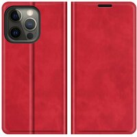 Just in Case Wallet Case Magnetische Hülle für iPhone 13 Pro - rot