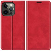 Just in Case Wallet Case Magnetische Hülle für iPhone 13 Pro - rot