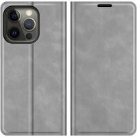 Just in Case Wallet Case Magnetische Hülle für iPhone 13 Pro - grau