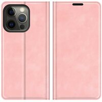 Just in Case Wallet Case Magnetische Hülle für iPhone 13 Pro Max - pink