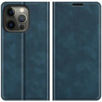 Just in Case Wallet Case Magnetische Hülle für iPhone 13 Pro Max - blau