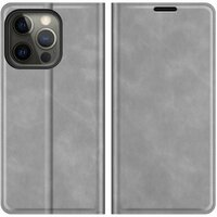 Just in Case Wallet Case Magnetische Hülle für iPhone 13 Pro Max - grau