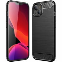 Just in Case Rugged TPU Case für iPhone 13 - schwarz