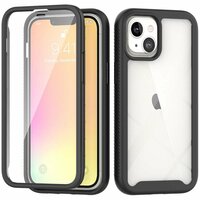 Just in Case 360 Full Cover Defense Case für iPhone 13 - schwarz