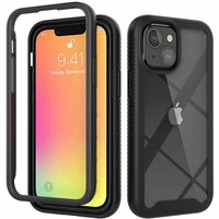 Just in Case 360 Full Cover Defense Case für iPhone 13 mini - schwarz