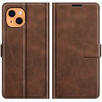 Just in Case TPU Wallet Case Magnetische Hülle für iPhone 13 mini - braun