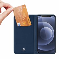 DUX DUCIS Wallet Case Slimline Hülle für iPhone 13 - blau
