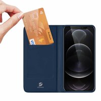 DUX DUCIS Wallet Case Slimline Hülle für iPhone 13 Pro - blau