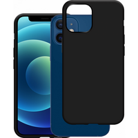 Just in Case Soft TPU Case für iPhone 12 und iPhone 12 Pro - schwarz