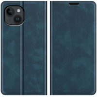 Just in Case Wallet Case Magnetische Hülle für iPhone 14 - blau