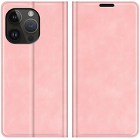 Just in Case Wallet Case Magnetische Hülle für iPhone 14 Pro - pink