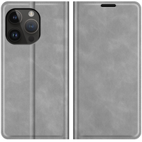 Just in Case Wallet Case Magnetische Hülle für iPhone 14 Pro - grau