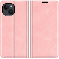 Just in Case Wallet Case Magnetische Hülle für iPhone 14 Plus - pink