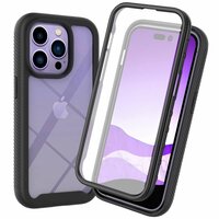 Just in Case 360 Full Cover Defense Case für iPhone 14 Pro - schwarz