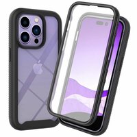 Just in Case 360 Full Cover Defense Case für iPhone 14 Pro Max - schwarz