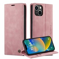Caseme Retro Wallet Case für iPhone 14 Plus - pink