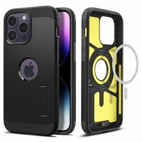Spigen Tough Armor Mag Case Hülle für iPhone 14 Pro - schwarz