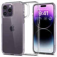 Spigen Ultra Hybrid Case Cover für iPhone 14 Pro - Kristallklar