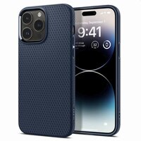 Spigen Liquid Air Case Hülle für iPhone 14 Pro - blau