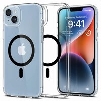 Spigen Ultra Hybrid Mag Case Hülle für iPhone 14 Plus - schwarz