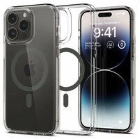 Spigen Ultra Hybrid Mag Case Hülle für iPhone 14 Pro - Graphit