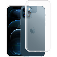 Just in Case Weiche TPU-Hülle für iPhone 12 und iPhone 12 Pro - transparent