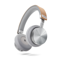Vonmählen Concert One On-Ear-Leder-Bluetooth-Kopfhörer - Silber