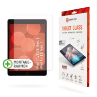 Displex Tablet Glass + Rahmen für iPad 10,2 Zoll - gehärtetes Glas