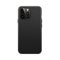 Xqisit NP Silikonhülle Anti Bac Hülle für iPhone 14 Pro - schwarz