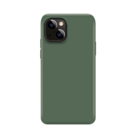 Xqisit NP Silikonhülle Anti Bac Hülle für iPhone 14 - grün