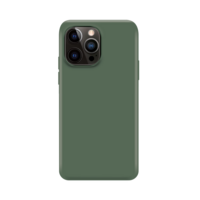 Xqisit NP Silikonhülle Anti Bac Hülle für iPhone 14 Pro - grün