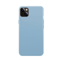 Xqisit NP Silikonhülle Anti Bac Hülle für iPhone 14 Plus - hellblau