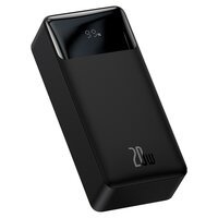 Baseus Bipow PowerBank XL 30000mAh 20W Extra grosse Kapazität mit Display - Schwarz