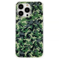 Army Camouflage Survivor TPU-Hülle für iPhone 13 Pro Max - Armeegrün
