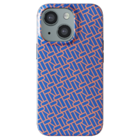 Richmond & Finch Blue Apricot RF Hülle für iPhone 13 - Blau