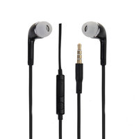 Schwarze In-Ear-Kopfhörer - Kopfhörer - Mikrofon - Taste