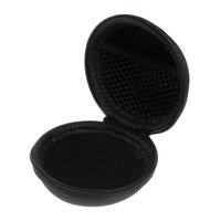 Aufbewahrungsbox für Ohrhörer Schutzbox Ohrstöpsel - Schwarz