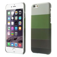 Im Dunkeln leuchten iPhone 6 6s Hülle - Grüntöne Streifen Abdeckung