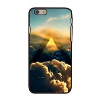 Cloud Hülle iPhone 6 6s Schwarze Hartschale mit Cloud Design Sunlight