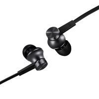 Xiaomi In-Ear-Ohrhörer Ohren Schwarzes Mikrofon und Knopf