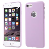 Silikonhülle Lila iPhone 7 8 Einfache lila Hülle Lila Hülle