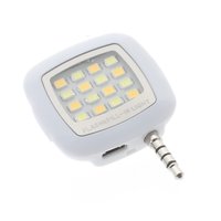 Externes LED-Blitzlicht für Selfies-Fotos - Vlogs - Selfie-Licht