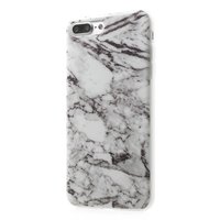 Weisse Marmorhülle iPhone 7 Plus 8 Plus TPU